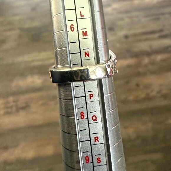 Natural Blue Topaz And Citrine Sterling Silver Ring Marquise Cut Bali Framed 7 - Picture 5 of 7